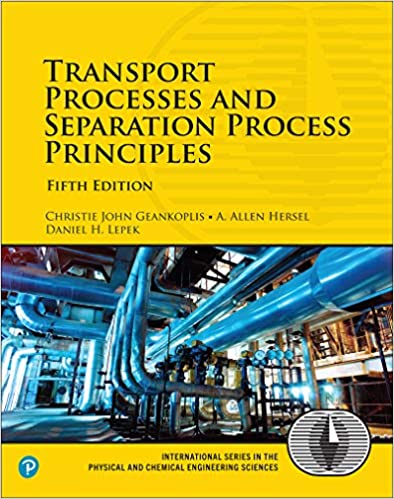Transport Processes and Separation Process Principles (5th Edition) - Pdf